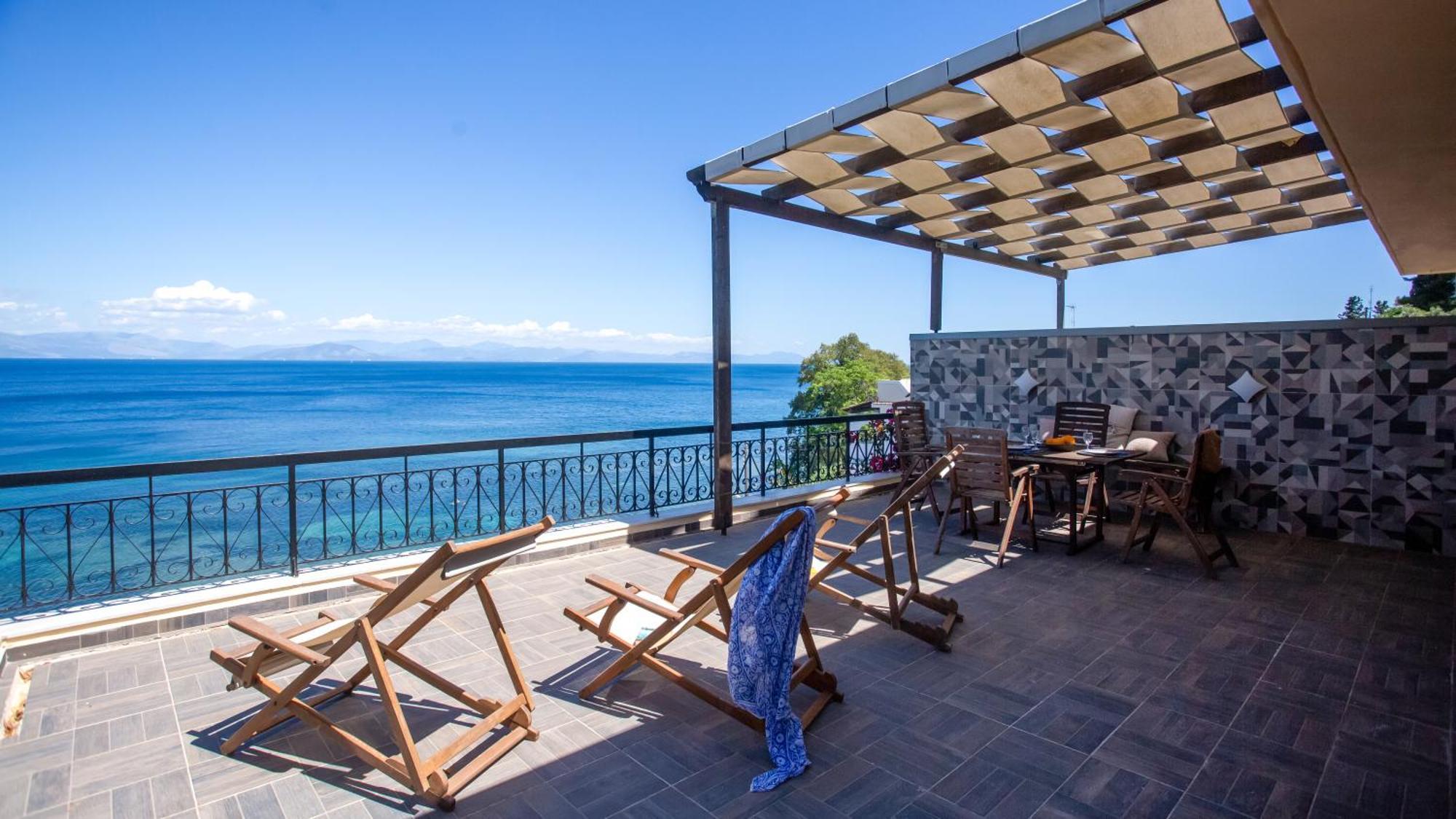 Apartamento Ionian Kaizer Boutique Achílleion Exterior foto