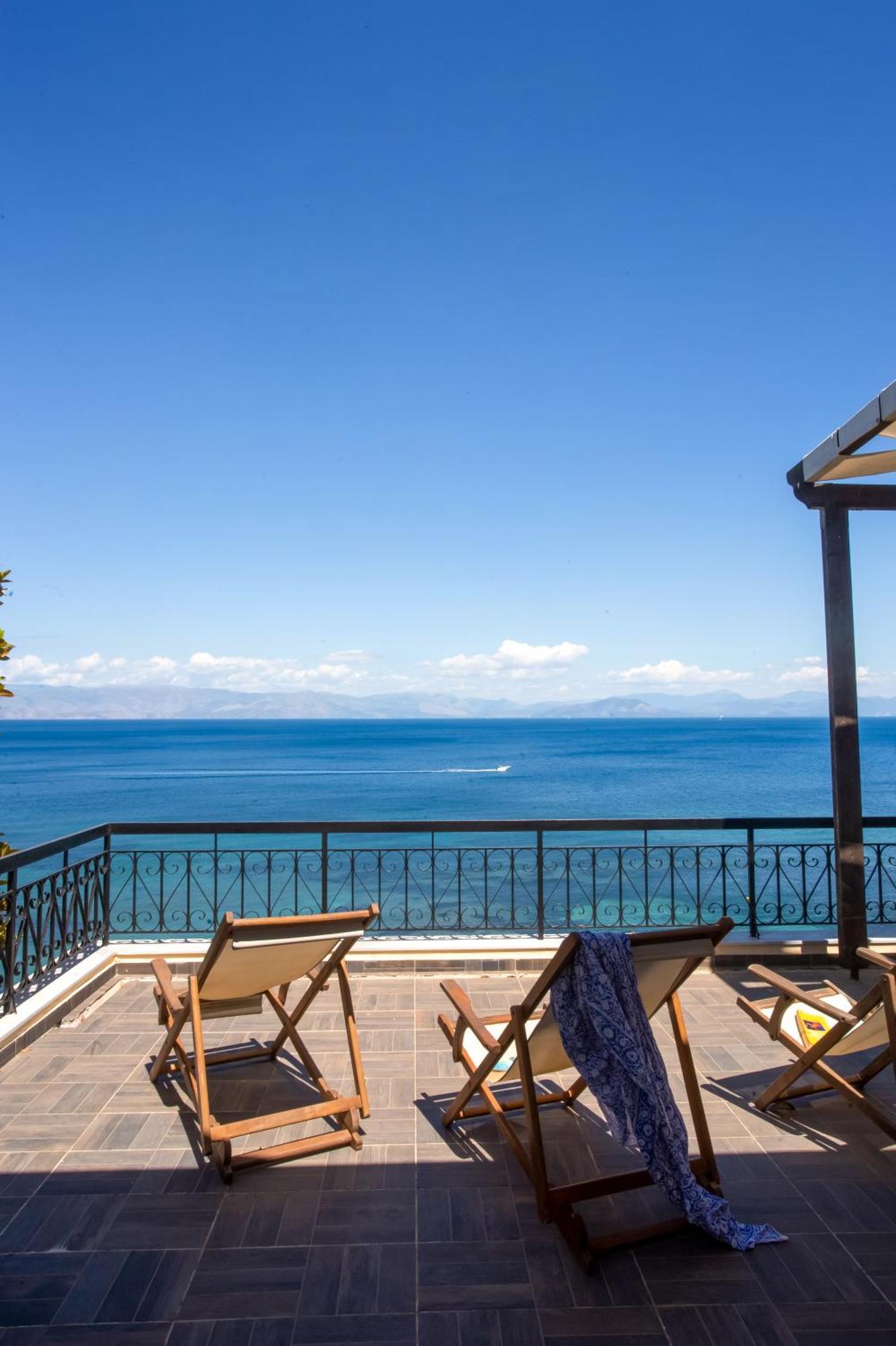 Apartamento Ionian Kaizer Boutique Achílleion Exterior foto