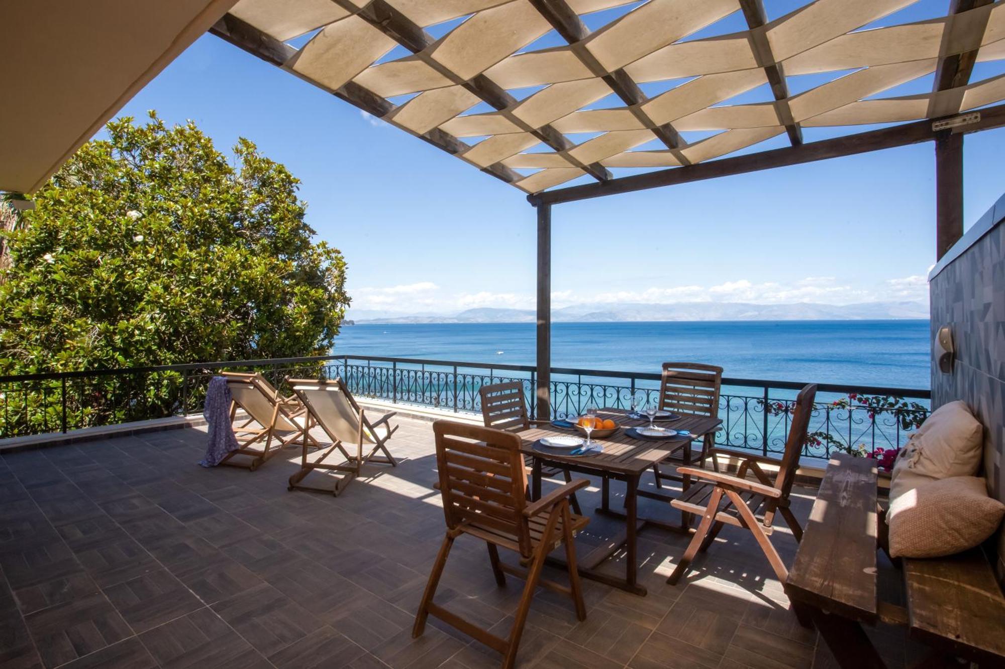 Apartamento Ionian Kaizer Boutique Achílleion Exterior foto