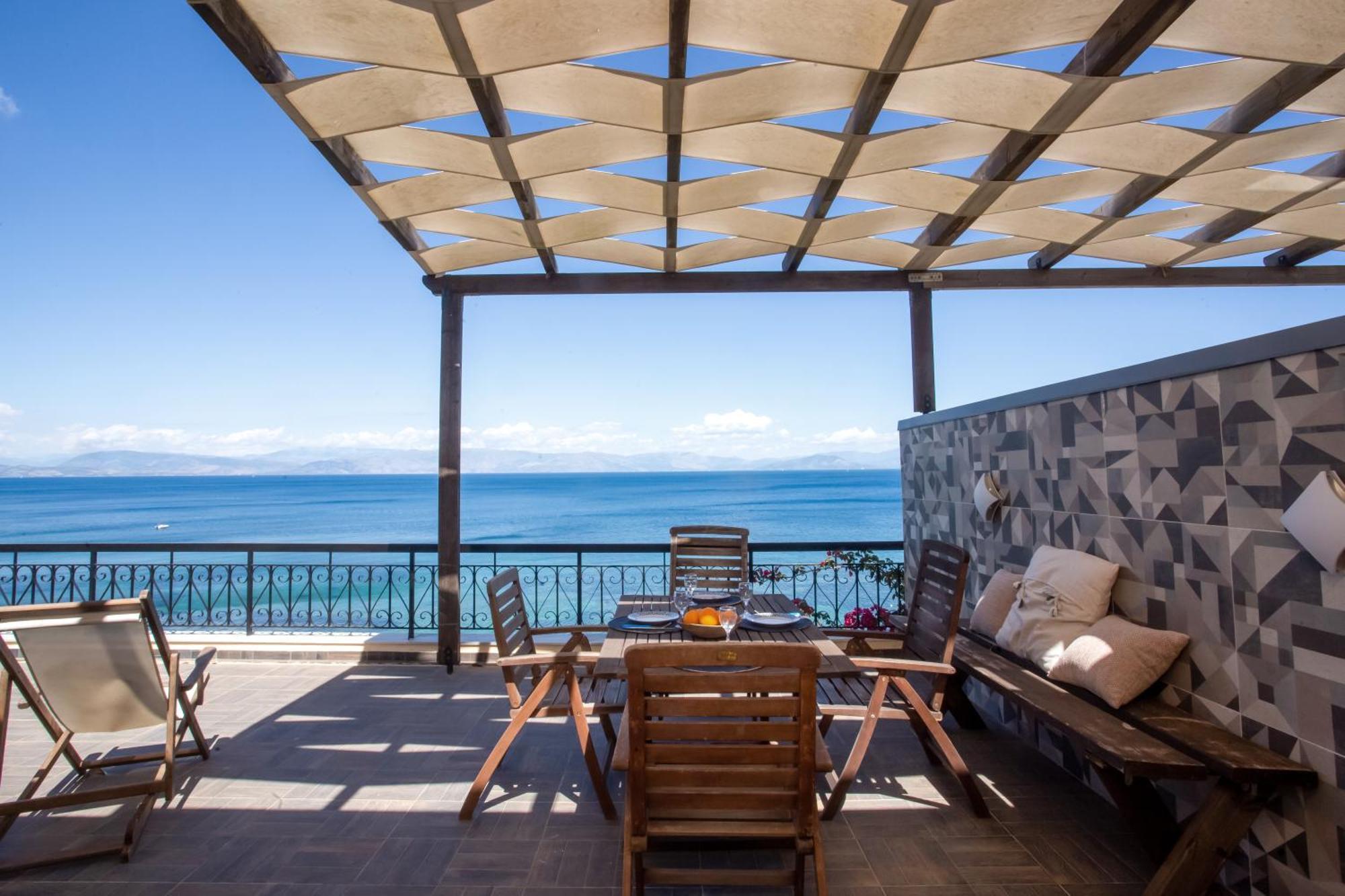 Apartamento Ionian Kaizer Boutique Achílleion Exterior foto